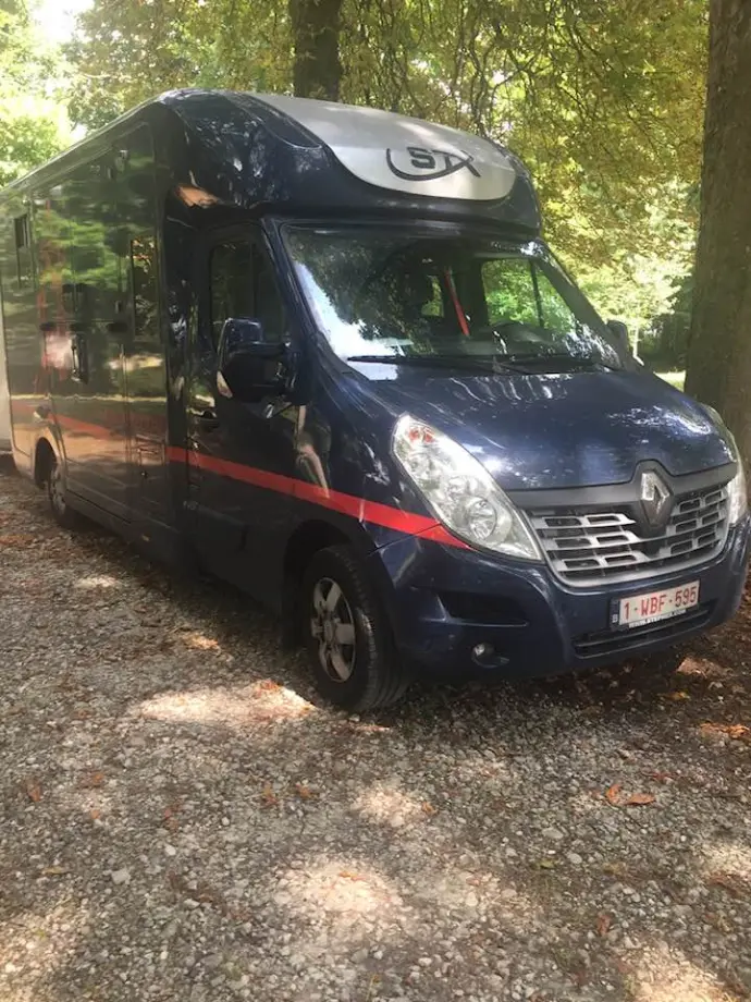 camionnette de chevaux